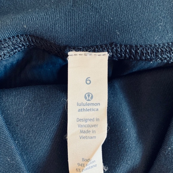 Brand New Lululemon Navy Nylon Joggers Pants! - Picture 8 of 8